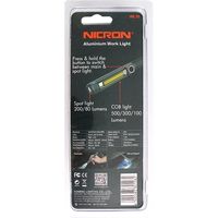 NICRON WL15 スリムワークトーチ 500LM 電池式 1本