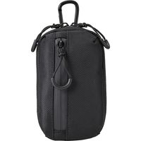 エレコム デジカメケース/GRAPH GEAR/コンパクトデジタルカメラケース/1気室/Mサイズ/ブラック DGB-CP01MBK 1個（直送品）