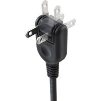 延長コード 電源タップ コンセント 3m 2ピン 7個口 雷ガード ほこりシャッター 黒 ECT-0530BK エレコム 1個