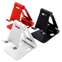 スマホスタンド 折りたたみ小型/～5インチまで対応/mini DOUBLE SWING/ブラック AS-MWBM-BK 1個 アーキサイト