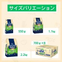 ファーストチョイス ChoiceS 高齢犬10歳以上に チキン 1.1kg（550g×2袋）1袋 アースペット ドッグフード