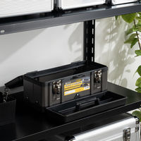 JEJアステージガンメタツールボックス TK-390G1個