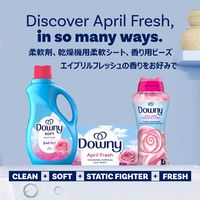 ダウニー（Downy） シート 乾燥機用 柔軟剤 エイプリルフレッシュ 静電気を防ぎ驚きの柔らか仕上げ 34枚入 2個 P＆G