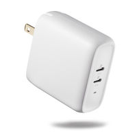 サンワサプライ USB PD対応AC充電器（PD20W×2ポート） ACA-PD97W 1個（直送品）