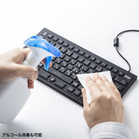 サンワサプライ マグネット内蔵防水防塵キーボード SKB-BS8BK 1個（直送品）