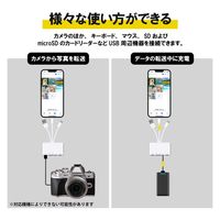 ベスト・アンサー カードリーダー SD micro-SD USBメモリー アプリ不要 life-126 1個（直送品）