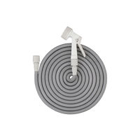 【散水用品】アイリスオーヤマ 伸縮ホースポータブルセット 15m ホワイト SHP-15 1セット