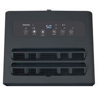 YAMAZEN 除湿機 除湿量6L 衣類乾燥 湿度コントロール 水タンク4.5L ダークグレー YDC-H60(DGY) 1台