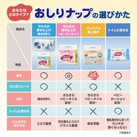 ピジョン トイレに流せるおしりナップ ふんわり厚手 1個（72枚入）