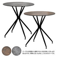 【軒先渡し】B.Bファニシング PLLITE ダイニングテーブル ムーン グレー PLDT0224CEMON 1台（直送品）