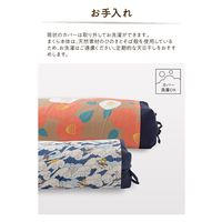 AQUA ひのきの香りのそば殻まくら (NT) 光り南天 300×620mm イエロー 20360003 1個（直送品）