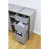 天馬 フィッツケース FC40-3530 グレー 110014849 1個