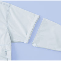 サンエス 袖取り外し長袖ブルゾン 6シルバー 3L KF91620 1着（直送品）