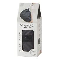 エコバッグ シュパット（Shupatto）コンパクト バッグ L（炭・SUMI）おすすめ 人気 折りたたみ S468SU 1個 マーナ