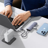 ドッキングステーション 6-in-1 HDMI USB-A カードスロット USBハブ 1個 UGREEN