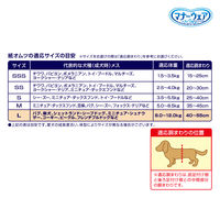 マナーウェア 長時間快適オムツ 女の子用 中型犬用 L 28枚入 1袋 ユニ・チャーム