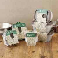 保存容器 電子レンジ対応 スマートフラップ 角型 S 400ml 1個（4個入） ロハコ （LOHACO）  オリジナル