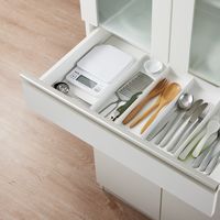 タニタ（TANITA） キッチンスケール 1kg ホワイト KD-187-WH 1個 計量器 クッキングスケール　はかり