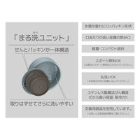 サーモス 水筒 真空断熱ケータイマグ 480ml グレーグリーン JOQ-480 GYG 1個