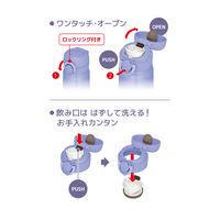 サーモス（THERMOS）真空断熱ケータイマグ ブルーパープル 350ml JNR-353 BL-PL 1個