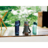 サーモス（THERMOS） マイボトルポーチ ストラップ付き ミントスター APG-351 MT-ST 1個