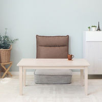 【軒先渡し】ヤマソロ () 継ぎ脚テーブル 幅1050×奥行550×高さ450/550mm ホワイト 82-421 1台（直送品）