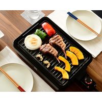 YAMAZEN 減煙焼き肉グリル XGRILL 温度調節機能 保温80度~強火230度 YGMA-X100(B) 1台
