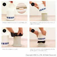 オカ フルール コーナーポット 59742 1個