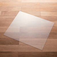 冷蔵庫 マット LLサイズ 幅86×奥行75cm 厚さ2mm 床保護シート 傷防止 透明 HA-RMLL エレコム 1個