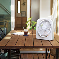 アピックスインターナショナル 2電源式スリムファン ホワイト AFS-128 1台