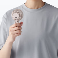 無印良品 充電式コンパクトハンディファン ピンク ＭＪ-ＨＦ４-ＰＫ 良品計画