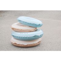 love my lili（ラブマイリル）スイムリング 60cm ブルーストライプ 1個 浮き輪