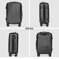 TABI LIGHT WEIGHT CONVEX CONCAVE スーツケース SMLスリーサイズセット NAVY BB015-2 1式（直送品）