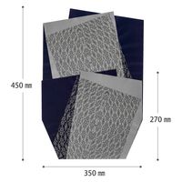 ヘッズ クイックブーケラッピングM-4(10枚) QUI-BWM4 1セット(3パック×10枚)（直送品）