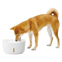 ピュアクリスタル 犬用 ウェル 給水器 ホワイト 2.5L 1個 ジェックス