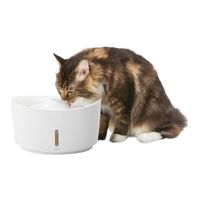 ピュアクリスタル 猫用 ウェル 給水器 ホワイト 2.5L 1個 ジェックス