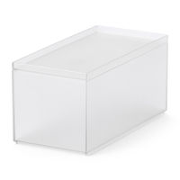 吉川国工業所 タイディアップボックス D2412（インナー深型） クリア TD-02_Cr 1個