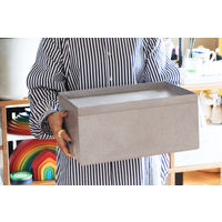 吉川国工業所 タイディアップボックス T3725（ボックストレー） ホワイト TD-06_W 1個