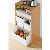 吉川国工業所 コンテナーワイド（浅・深）セット ホワイト JTSR-02_W 1セット