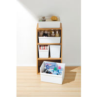 吉川国工業所 コンテナーワイド（浅）ホワイト JTR-02_W 1セット