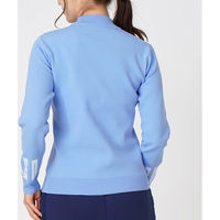 クアトロ 選べるカラー・ポリニットトップス　SAX　M M3474 1点（直送品）