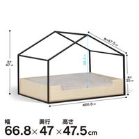 関家具 CURRY(カーリー)NA　ペット用ベッド　382214 1個（直送品）