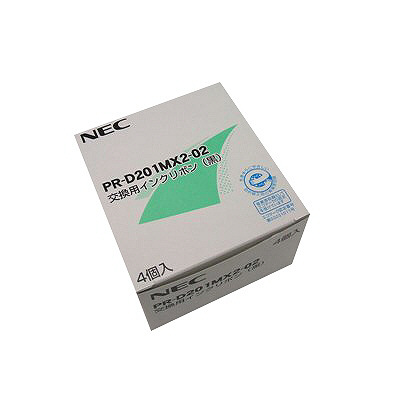 NEC プリンタ用リボン PR-D201MX2-02 交換用インクリボン 1箱(4本入