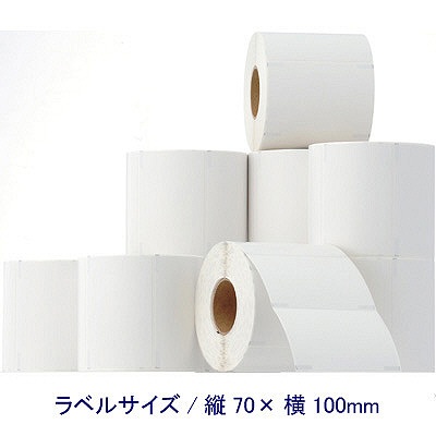 大阪シーリング印刷 熱転写ロールラベル 100×70mm 01833-C0023 1箱（10
