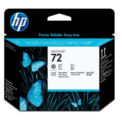 HP（ヒューレット・パッカード） 純正プリントヘッド HP72 グレー/フォトブラック C9380A 1個（直送品）