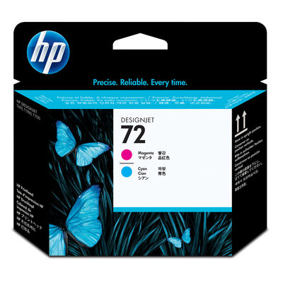 HP（ヒューレット・パッカード） 純正プリントヘッド HP72 マゼンタ/シアン C9383A 1個（直送品）