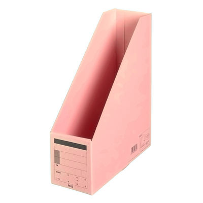 プラス ボックスファイル タテ PK 78078 1セット(10冊)（直送品）