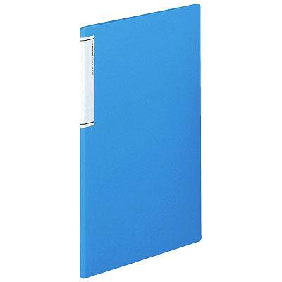 リヒトラブ　クリヤーブック（スリム）10P　青　N7110ー8　業パ　1箱（20冊入）　（直送品）