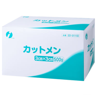 イワツキ　カットメン　3×3cm　001-011150　1箱（500g入）