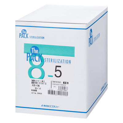 滅菌尺角ガーゼV 8折×5枚入 700707521 1箱（30袋入） エフスリィー